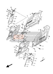 2MBK71720000, Body, Latch 2, Yamaha, 2