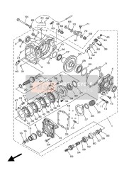 1XDE14860000, Clip, Yamaha, 1