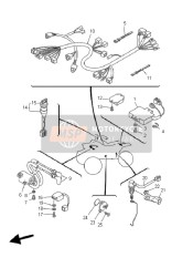 7XE819100000, Spanningsregelaar Assy, Yamaha, 1