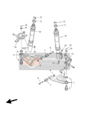 Suspension avant & Roue