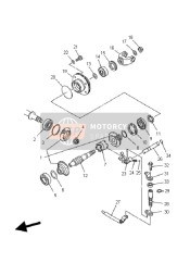 Middle Drive Gear