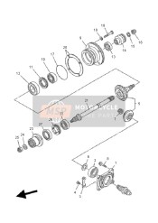 Middle Drive Gear