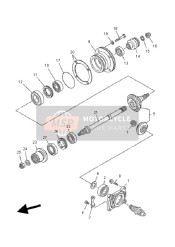 Middle Drive Gear