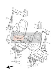 5UGF470E0100, Bottom Plate Comp., Yamaha, 0