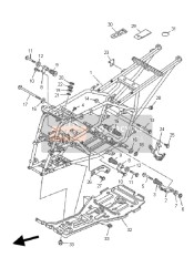 5NDF14460100, Stay, Geluiddemper 2, Yamaha, 0