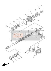 Middle Drive Gear