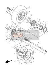 933062053100, Bearing(3JN), Yamaha, 1