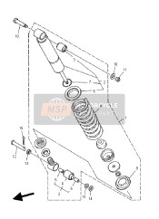 Suspension arrière