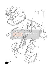 5UG144150000, Halter, Seilzug, Yamaha, 0