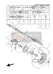 5UGF510G1000, Boot Set (Ball Joi, Yamaha, 0