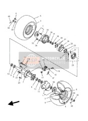 Ruota posteriore