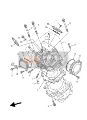 3B4111810000, Gasket, Cylinder Head 1, Yamaha, 1