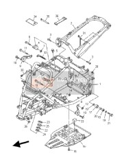 1S3214710000, Protecteur,  Moteur, Yamaha, 2