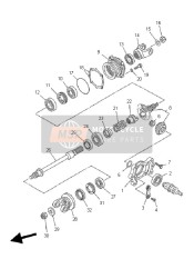 Middle Drive Gear