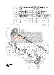 1D9F35010300, Steering Knuckle A, Yamaha, 1