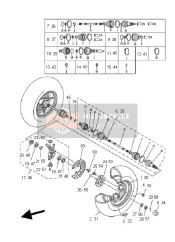 5GH2510J0000, Double Off Set Joint, Yamaha, 1