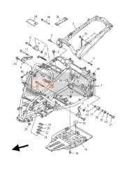 1S3211901800, Telaietto Post. Compl.      Qr, Yamaha, 0