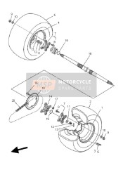 Roue arrière