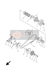 43DE76410000, Courroie Trapezoidal, Yamaha, 0