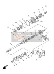 901851400900, Nut, SELF-LOCKING, Yamaha, 0