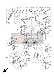 4S1835300000, Kontrollampe Kompl., Yamaha, 0