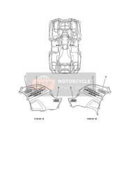 3B42163GE000, Embleme 1, Yamaha, 0