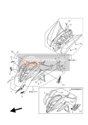 1AS2816P0000, Label, Warning Pas, Yamaha, 2