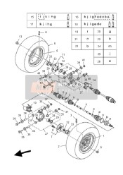 Roue arrière