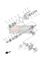 Middle Drive Gear