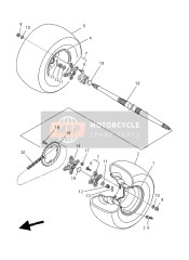 Roue arrière