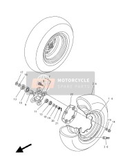 Roue avant