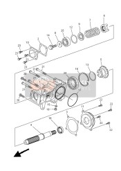 1SCE761A0000, Shaft,  1, Yamaha, 0