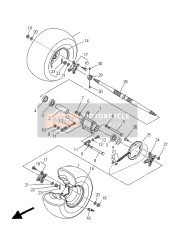 Roue arrière