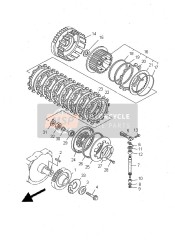 931021521200, Olie Keering (3X3), Yamaha, 6