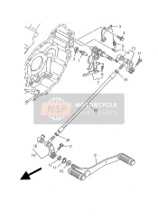 4WM181010100, Axe De Selecteur, Yamaha, 0