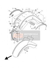 4WM2164G0000, Steun 2, Yamaha, 0