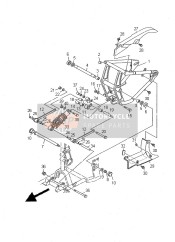 901830606900, Ecrou,  Ressort, Yamaha, 2