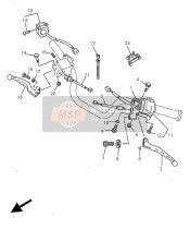 2W1839220000, Lever 2, Yamaha, 1