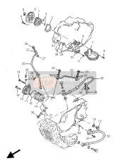 5Y1154271000, Deckel, Kappe 2, Yamaha, 0