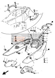 9201M0602000, Bolt, Button Head, Yamaha, 1