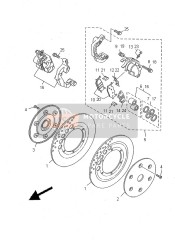 3YX259290000, Ressort Placa,  Plaqu, Yamaha, 4