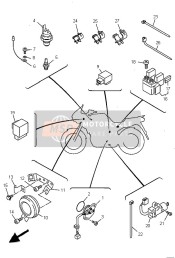 2KG833710000, Horn, Yamaha, 0