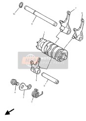 3BN185350000, Bar, Shift Fork Guide 2, Yamaha, 0