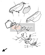 Couvercle latéral & Cuve à mazout