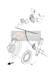 1D2W00450000, Jeu De Plaquettes De, Yamaha, 2