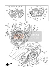 999990379300, Crankcase Assy Set, Yamaha, 0