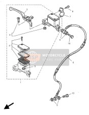 9020110X0100, Gladde Sluitring, Yamaha, 1