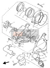 26H124590000, • . Gear, Impeller Shaft (31T), Yamaha, 0