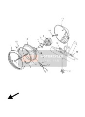 52E843460000, Socket, Pilot Light, Yamaha, 4