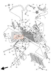 4S8125790000, Tuyau 4, Yamaha, 1